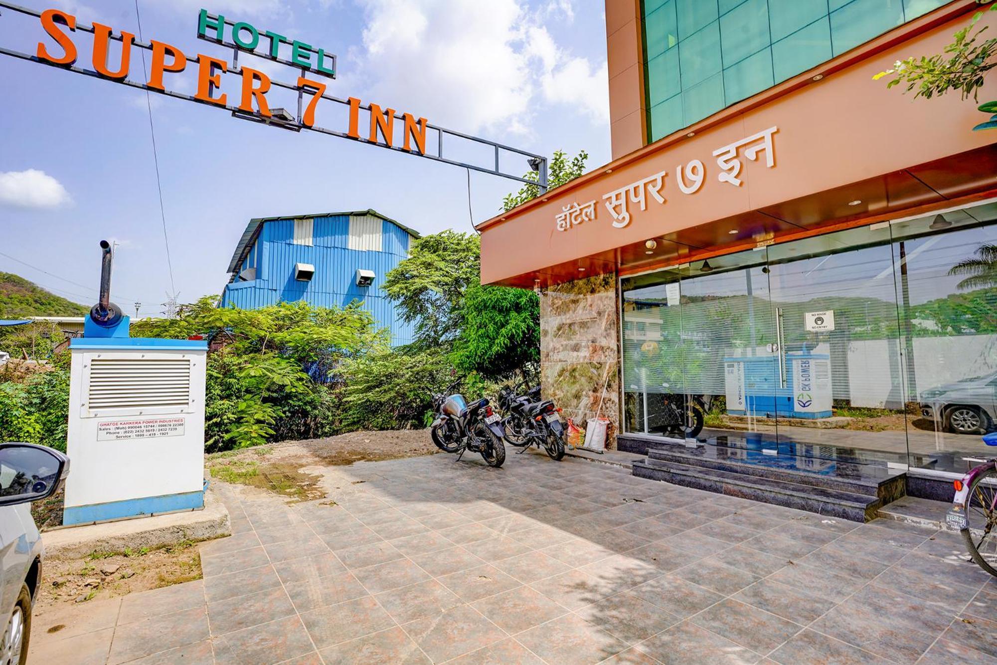 Fabexpress Super 7 Inn - Nr Rabale Station Navi Mumbai Bagian luar foto